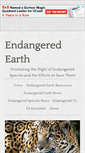 Mobile Screenshot of endangeredearth.com